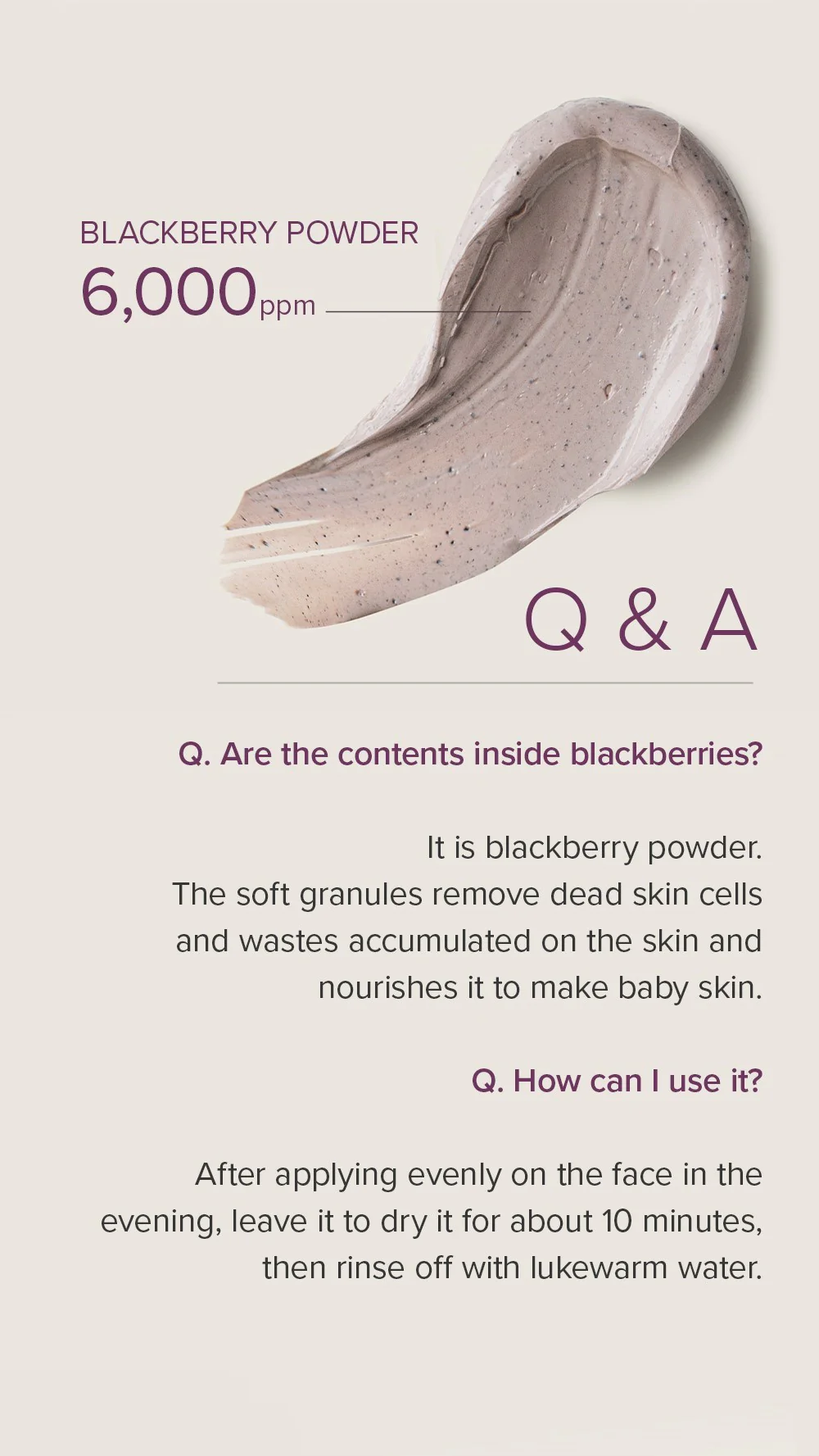 Mary&May Blackberry Complex Glow Wash off Pack 125g - Image 10