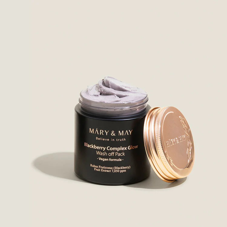Mary&May Blackberry Complex Glow Wash off Pack 125g - Image 5