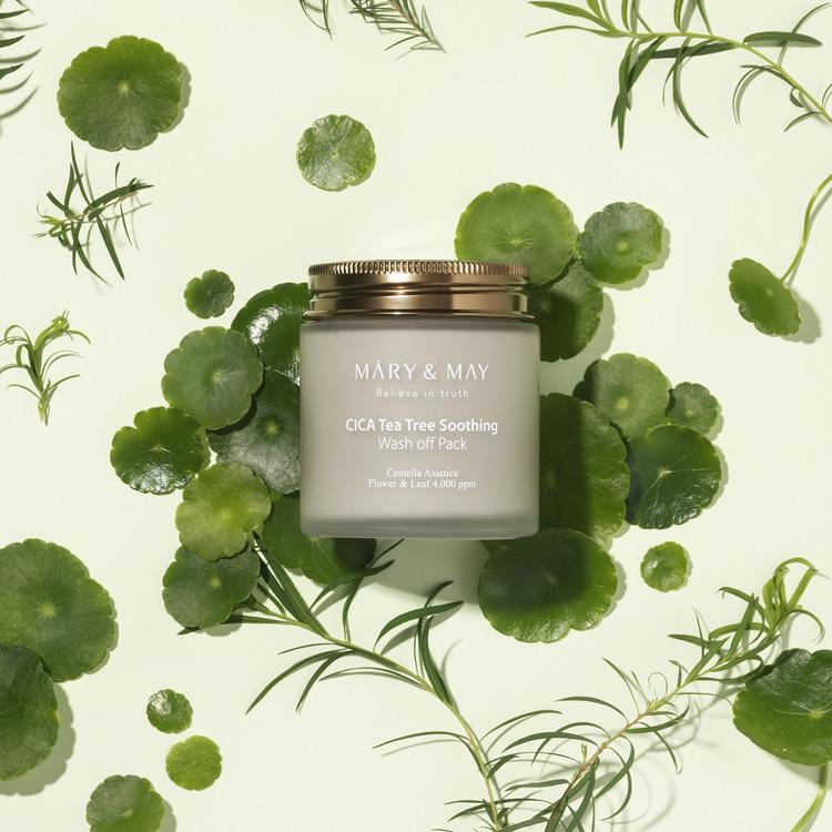 Mary&May CICA TeaTree Soothing Wash off Pack 125g - Image 4