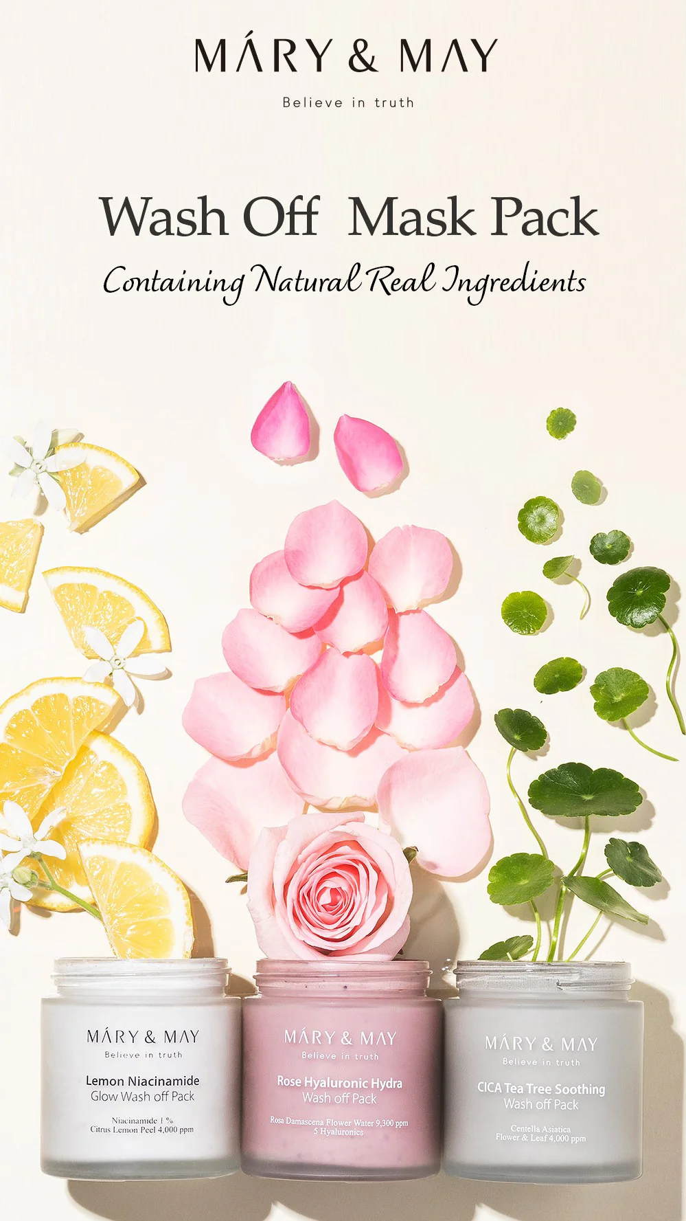 Mary&May Lemon Niacinamide Glow Wash Off Pack 125g - Image 8