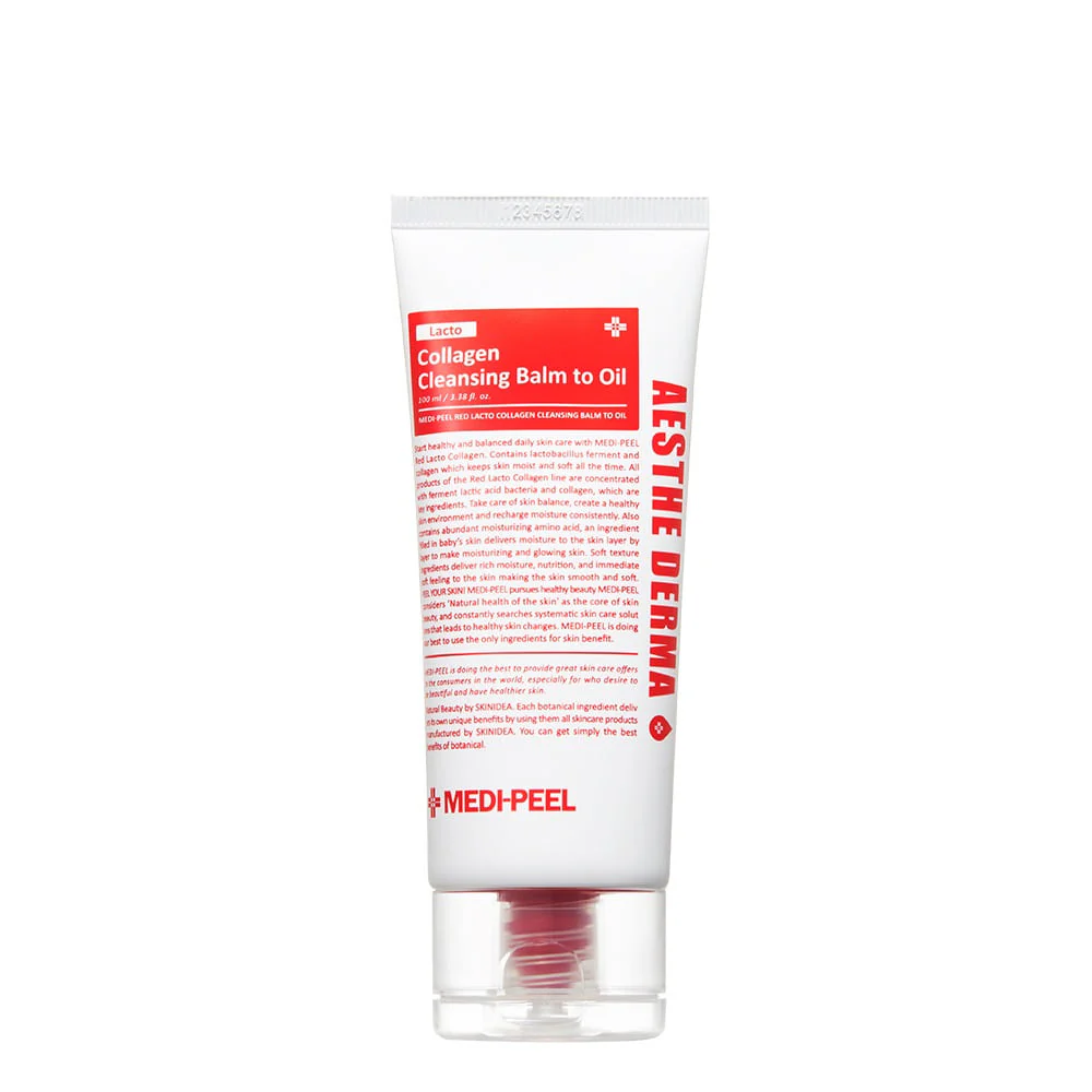 Medi-Peel Red Lacto Collagen Cleansing Balm To Oil 100g - Image 2