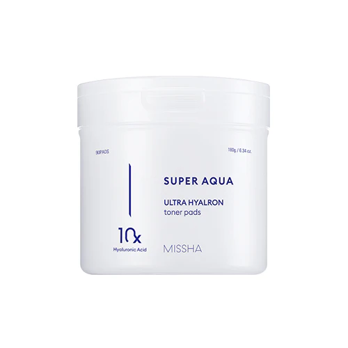 MISSHA Super Aqua Ultra Hyalron Toner Pads 180g/ 90pcs - Image 3