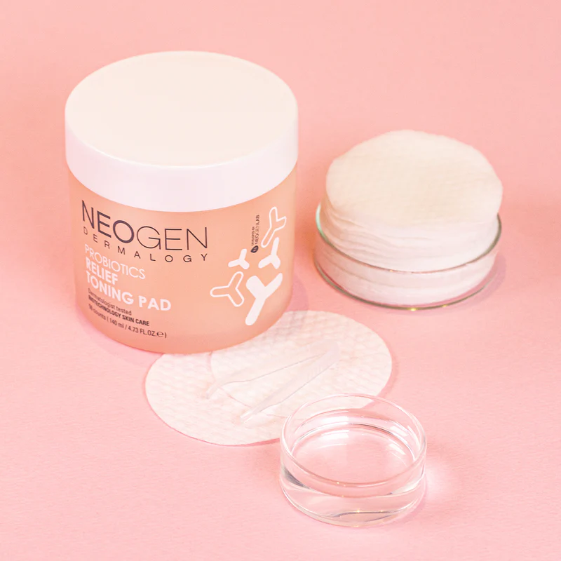 NeoGen DERMALOGY PROBIOTICS RELIEF TONING PAD (50 PADS) - Image 4