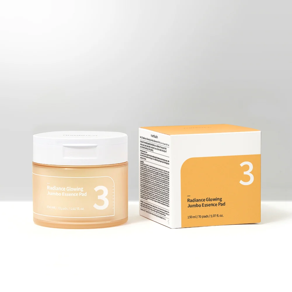 Numbuzin No.3 Radiance Glowing Jumbo Essence Pad 70Pads 150ml - Image 9