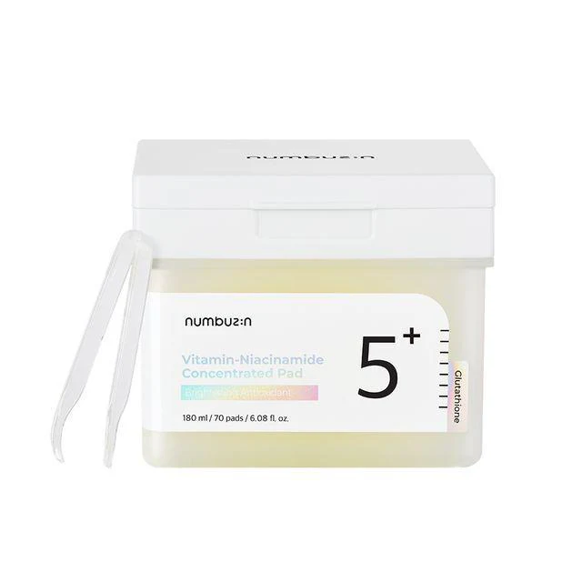 Numbuzin No.5 Vitamin-Niacinamide Concentrated Pad 70Pads 180ml - Image 3