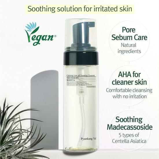 PyunkangYul Calming Low pH Foaming Cleanser 150ml - Image 4