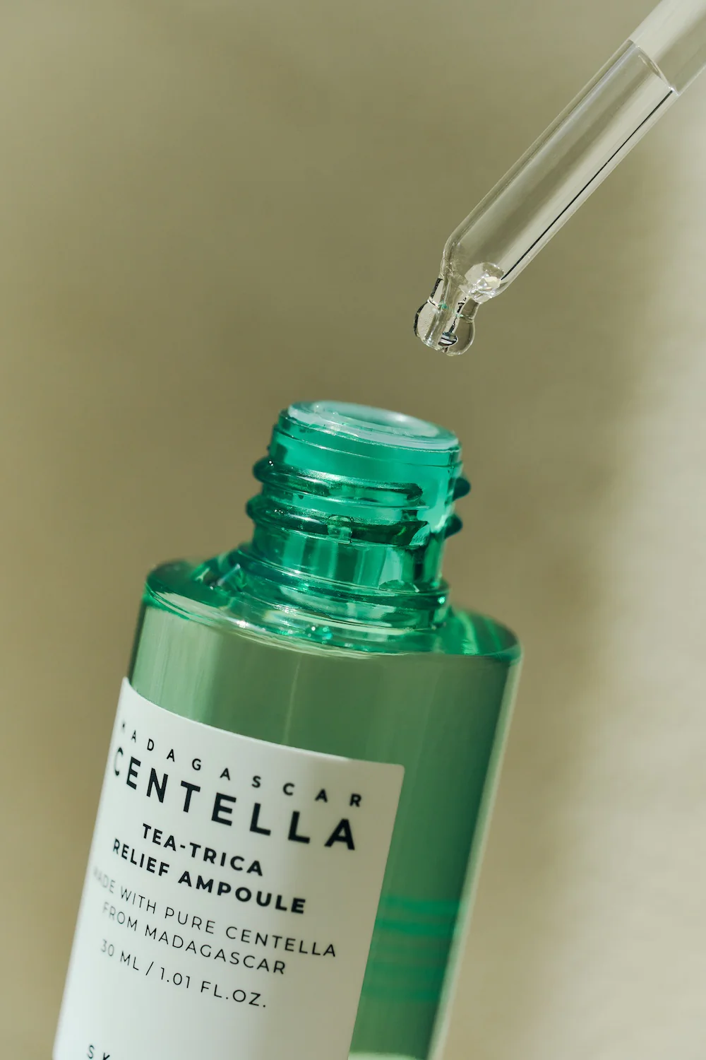 Skin1004 Madagascar Centella Tea-Trica Relief Ampoule - 2 Size - Image 6