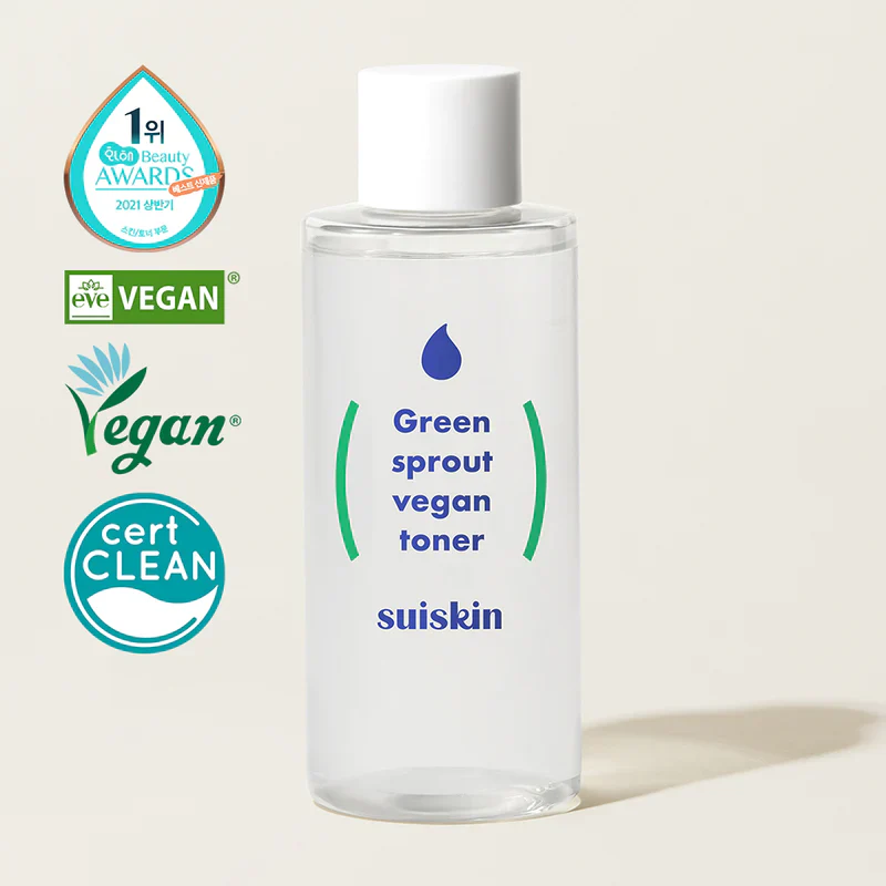 Suiskin Green sprout vegan toner 200ml - Image 4