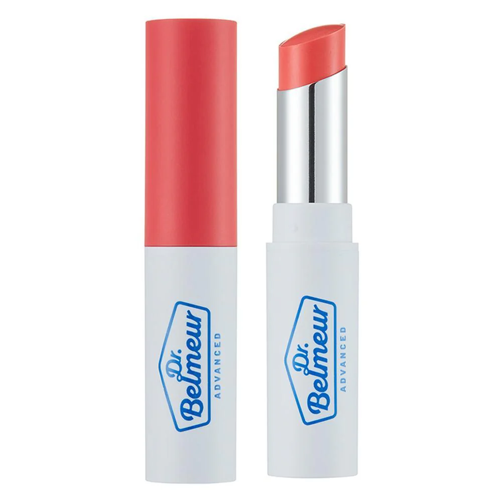 Thefaceshop DR. BELMEUR ADVANCE CICA TOUCH LIP BALM - CORAL 5.5g - Image 3
