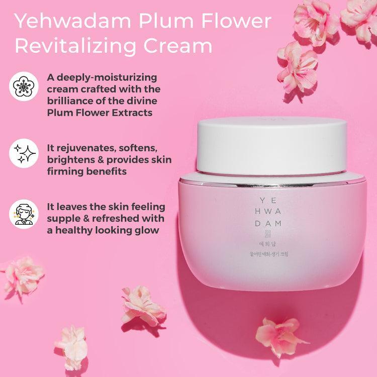 Thefaceshop YEHWADAM PLUM FLOWER REVITALIZING EYE CREAM - 25ML - Image 4