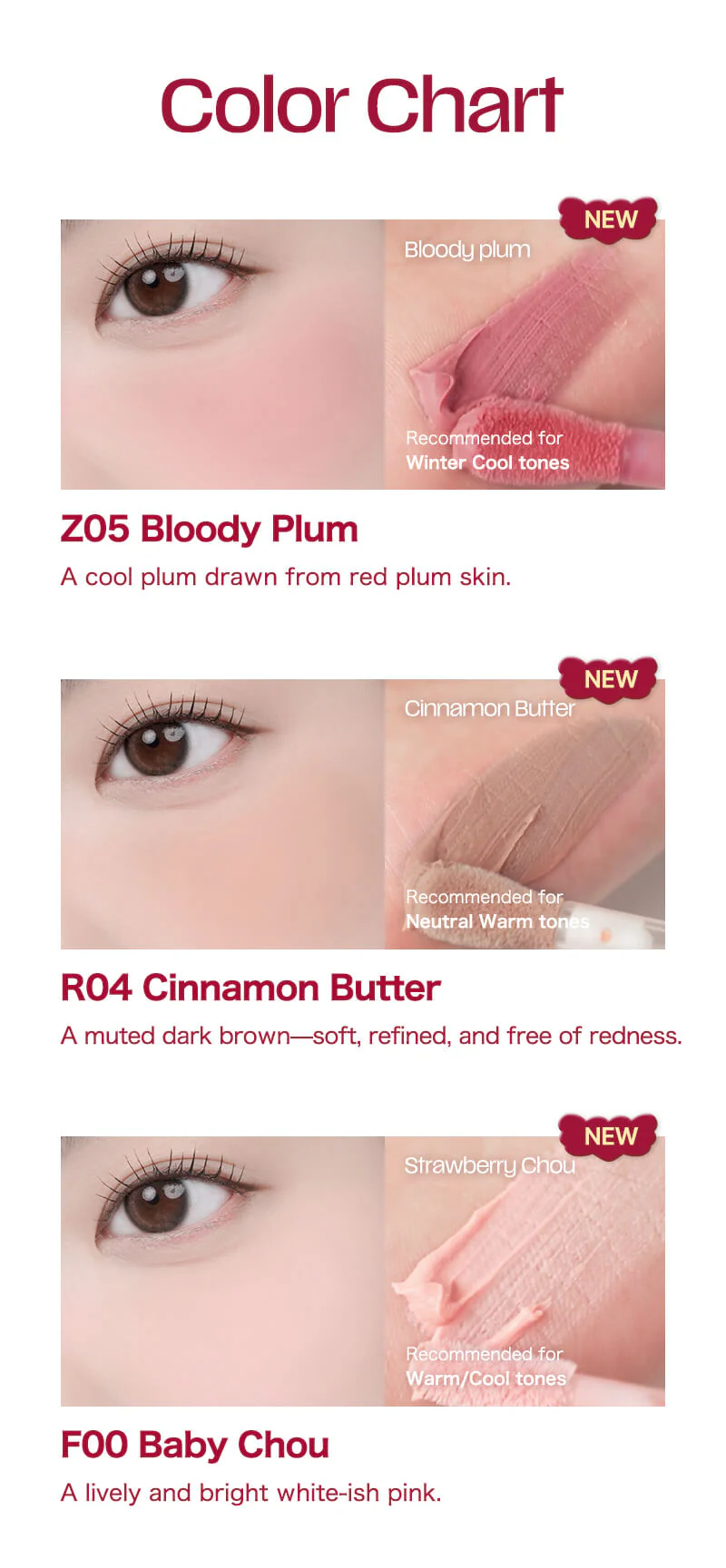 Tiptoe Blurry Puree Blush 5g - 16 Colors - Image 29