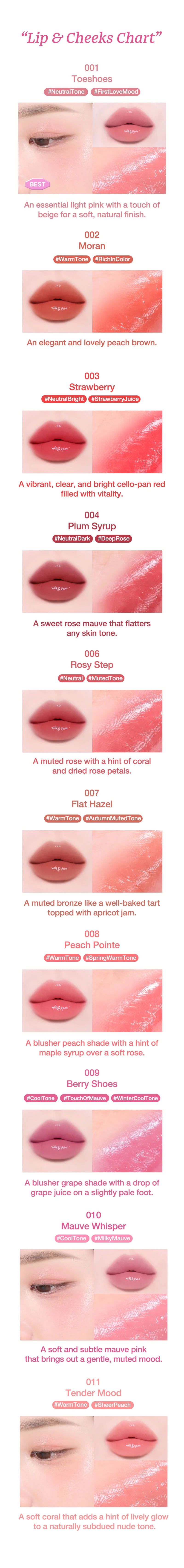 Tiptoe Jelly Stick 3.5g - 14 Colors - Image 34