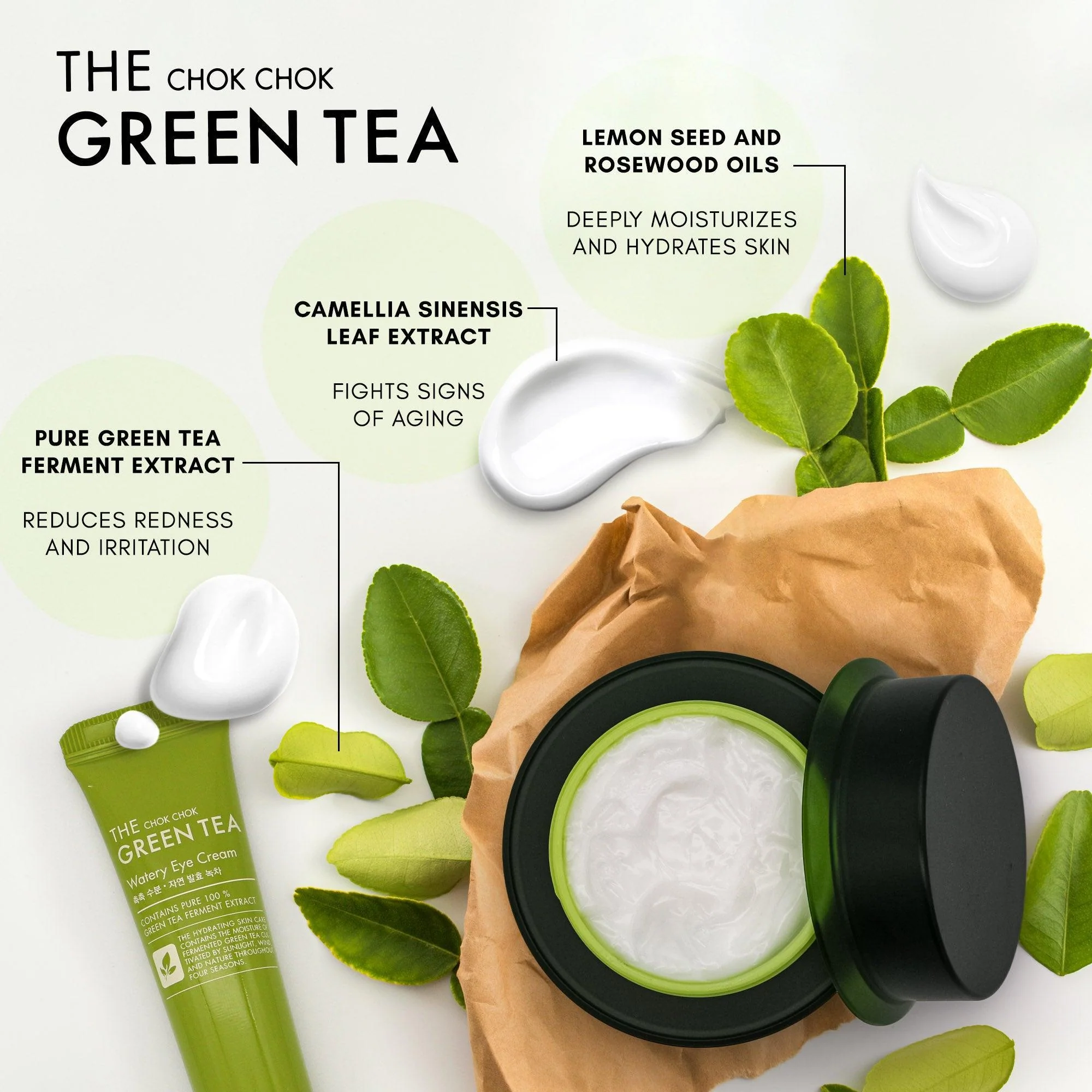 TONYMOLY The Chok Chok Green Tea Watery Essence 55ml - Image 7