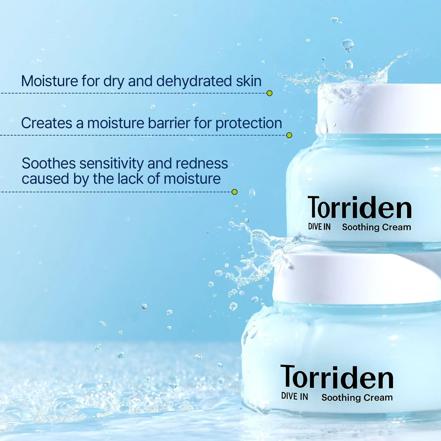 Torriden DIVE IN Low Molecular Hyaluronic Acid Soothing Cream 100ml - Image 7
