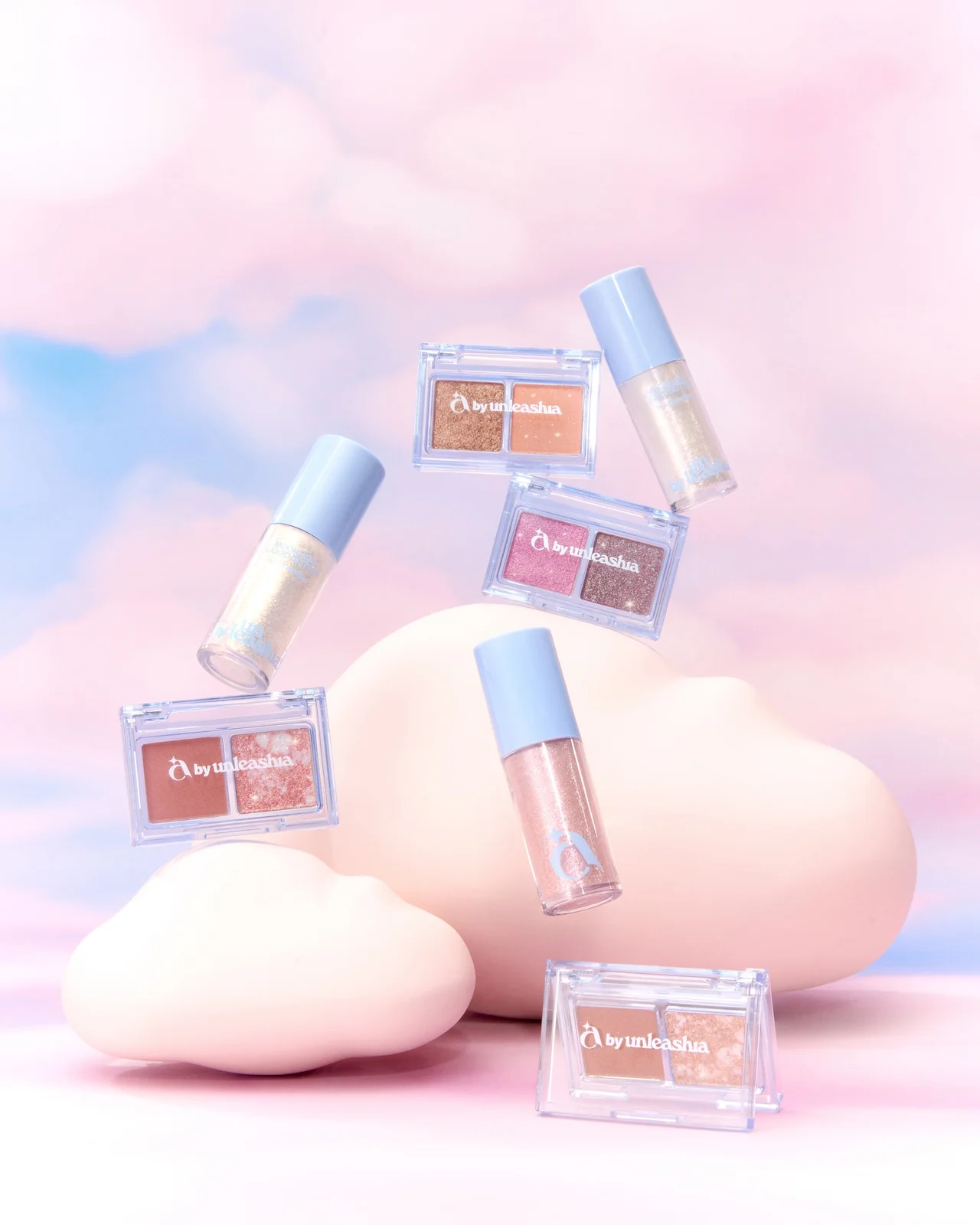 Unleashia A by Unleashia Cotton Candy Face Palette 1.3g - 6 Colors - Image 14