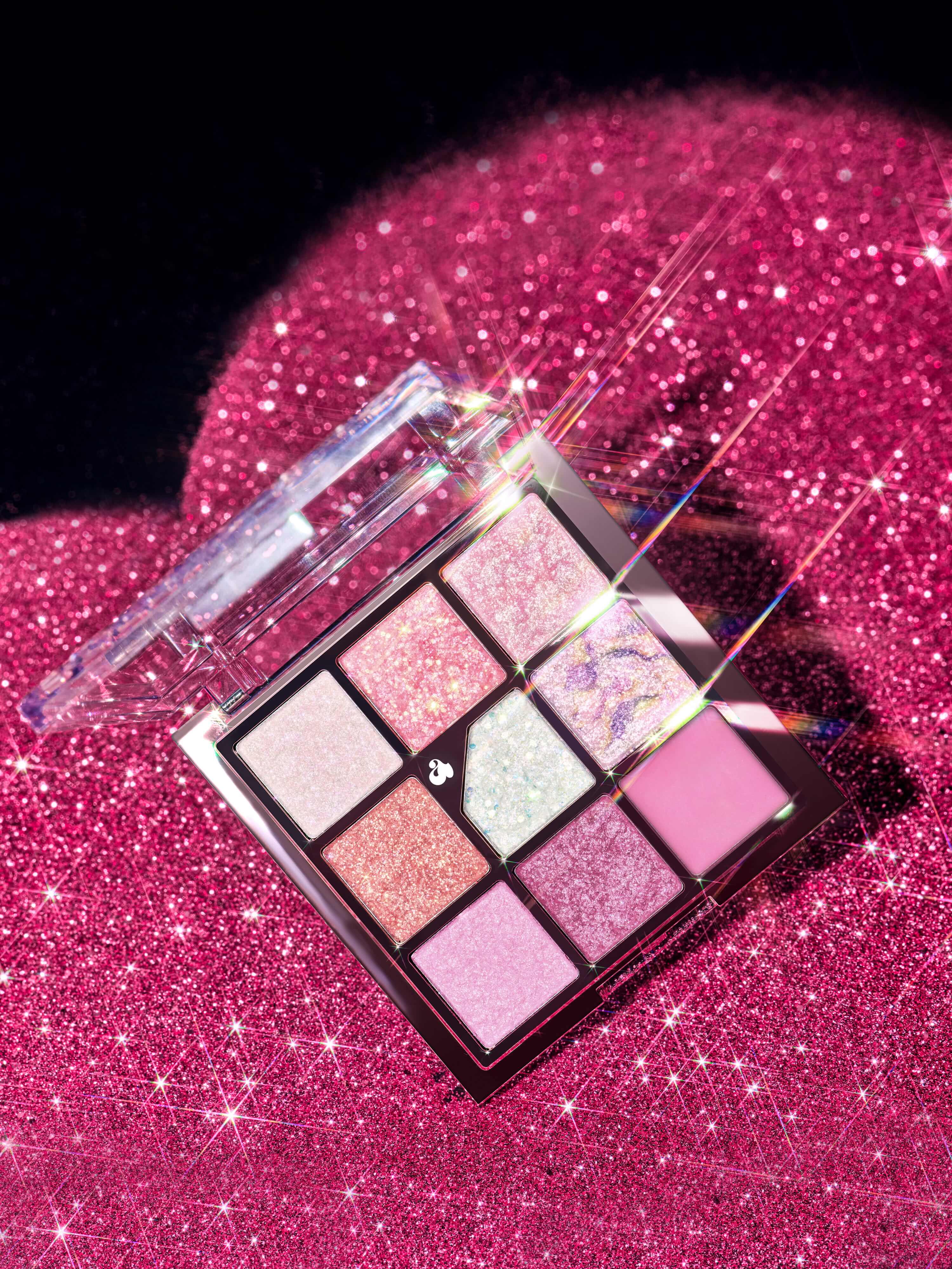 Unleashia Glitterpedia Eye Palette No.9 All of Pink Glitter 6.9g - Image 3
